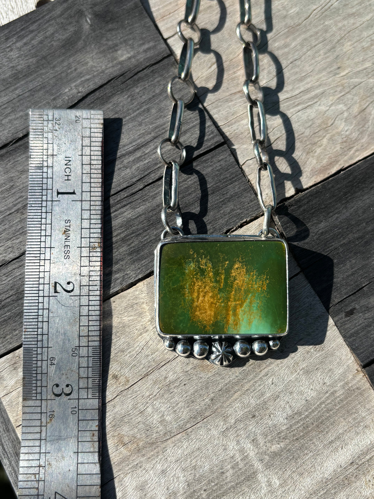 XL royston turquoise necklace