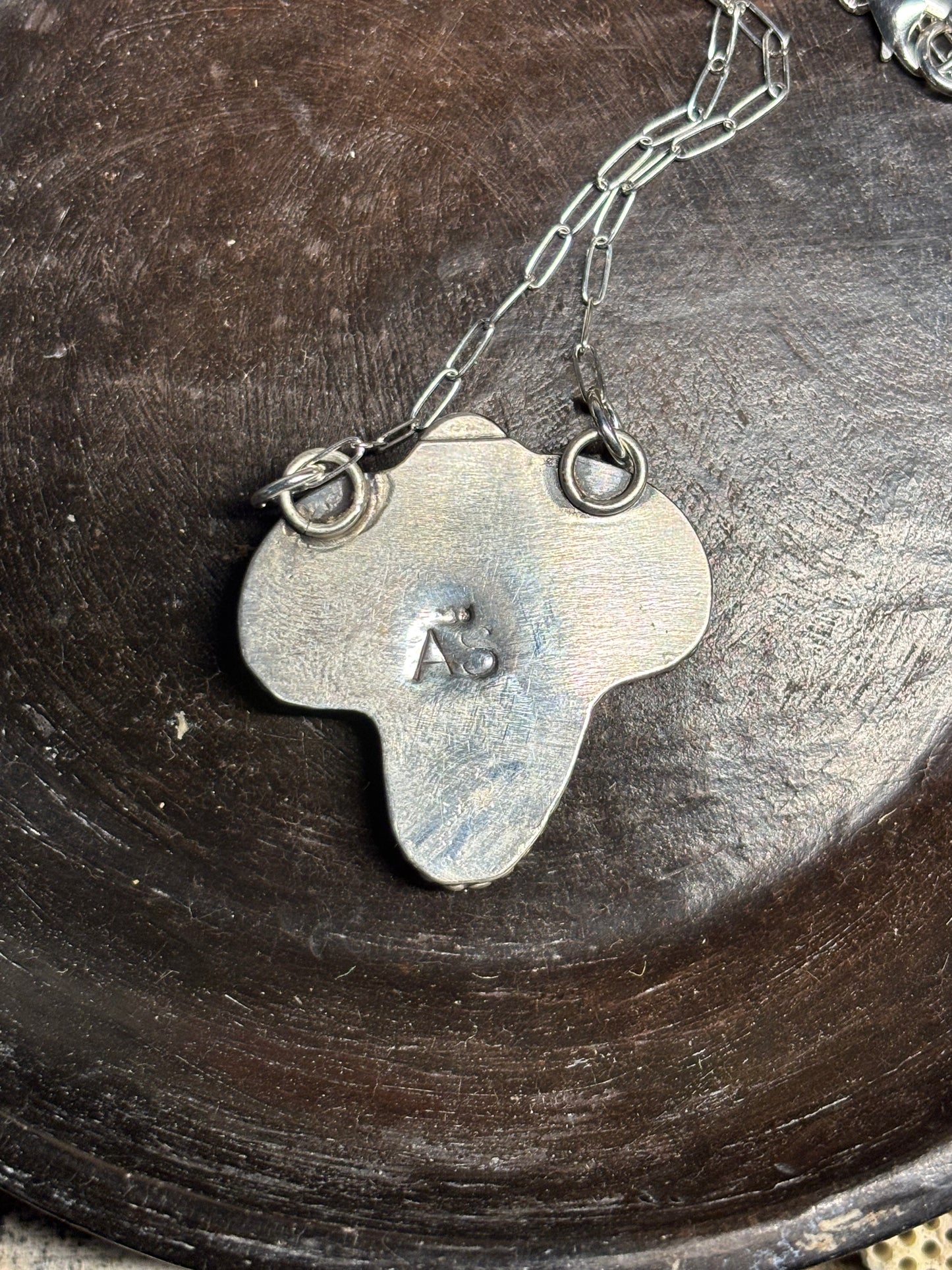 Royston Turquoise Angel cluster necklace