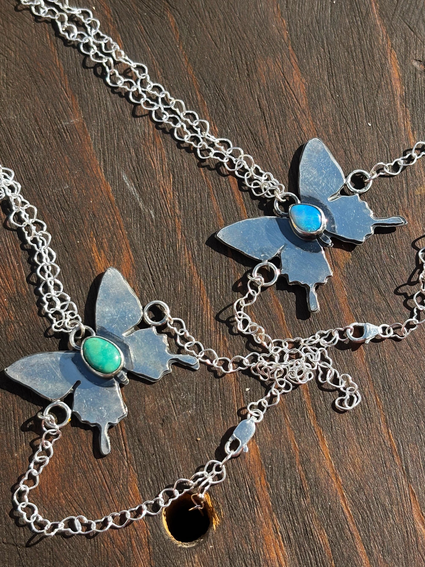 Australian Opal Butterfly Handchain