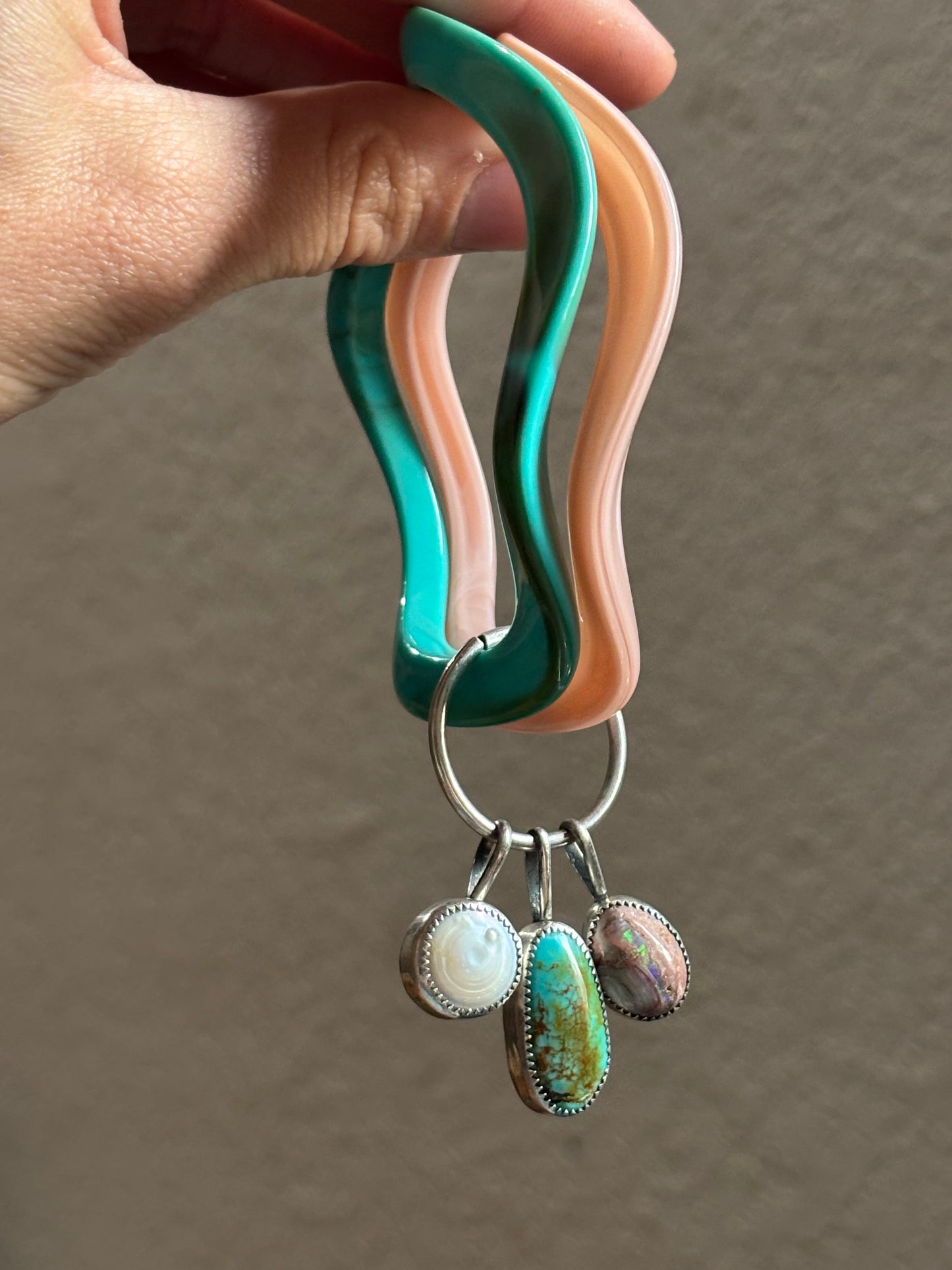 Funky double bangle