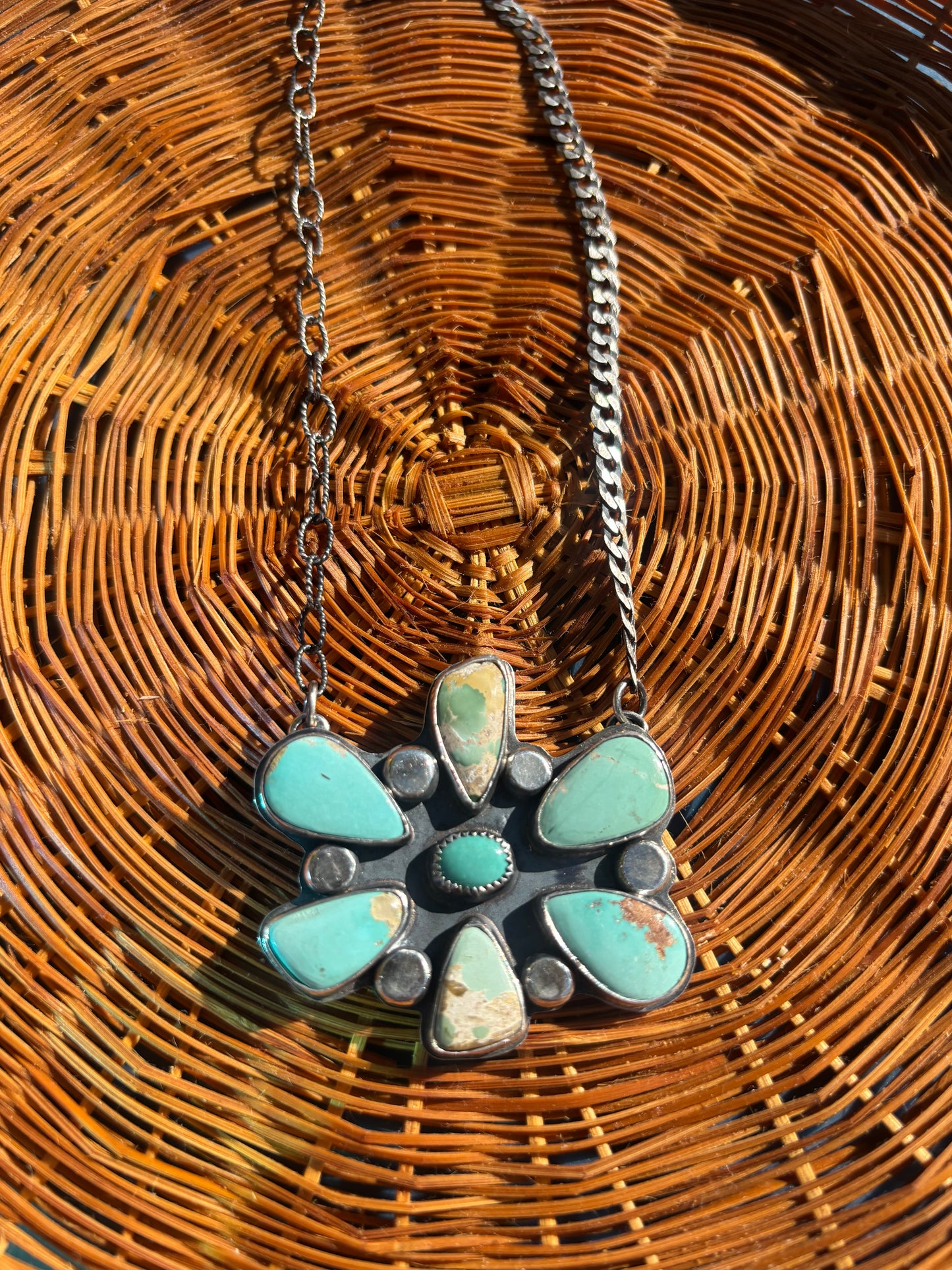 Royston and Campitos Flower necklace