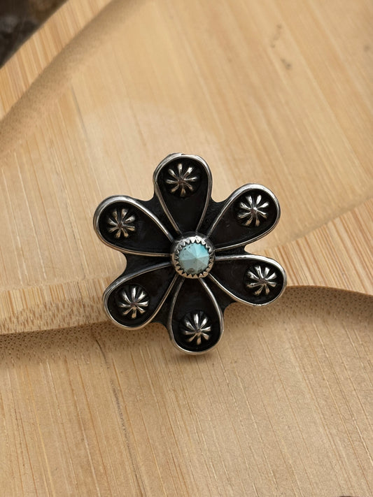 Concho Flower Ring size 6