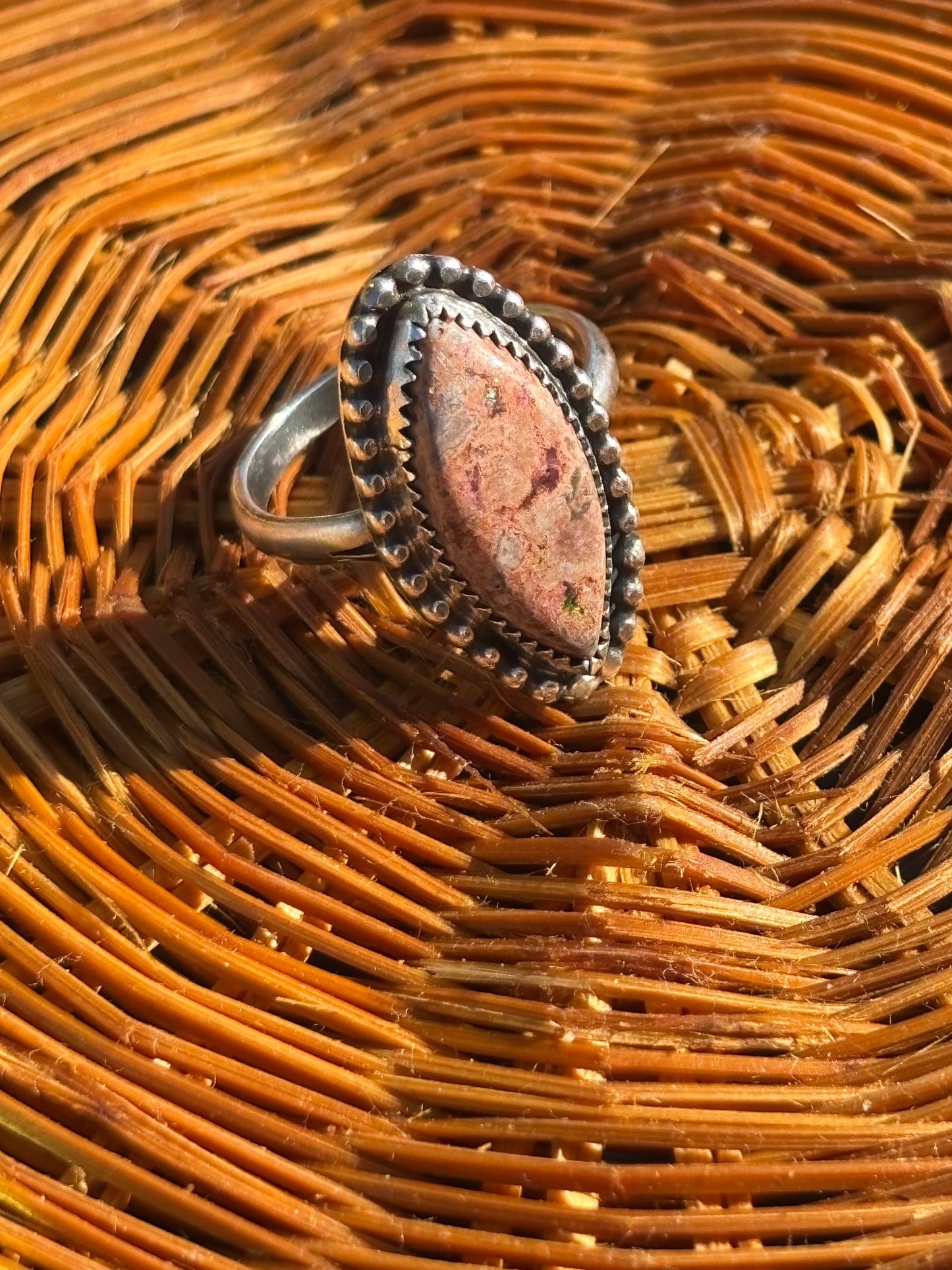 Fire Opal Marquis ring size 7