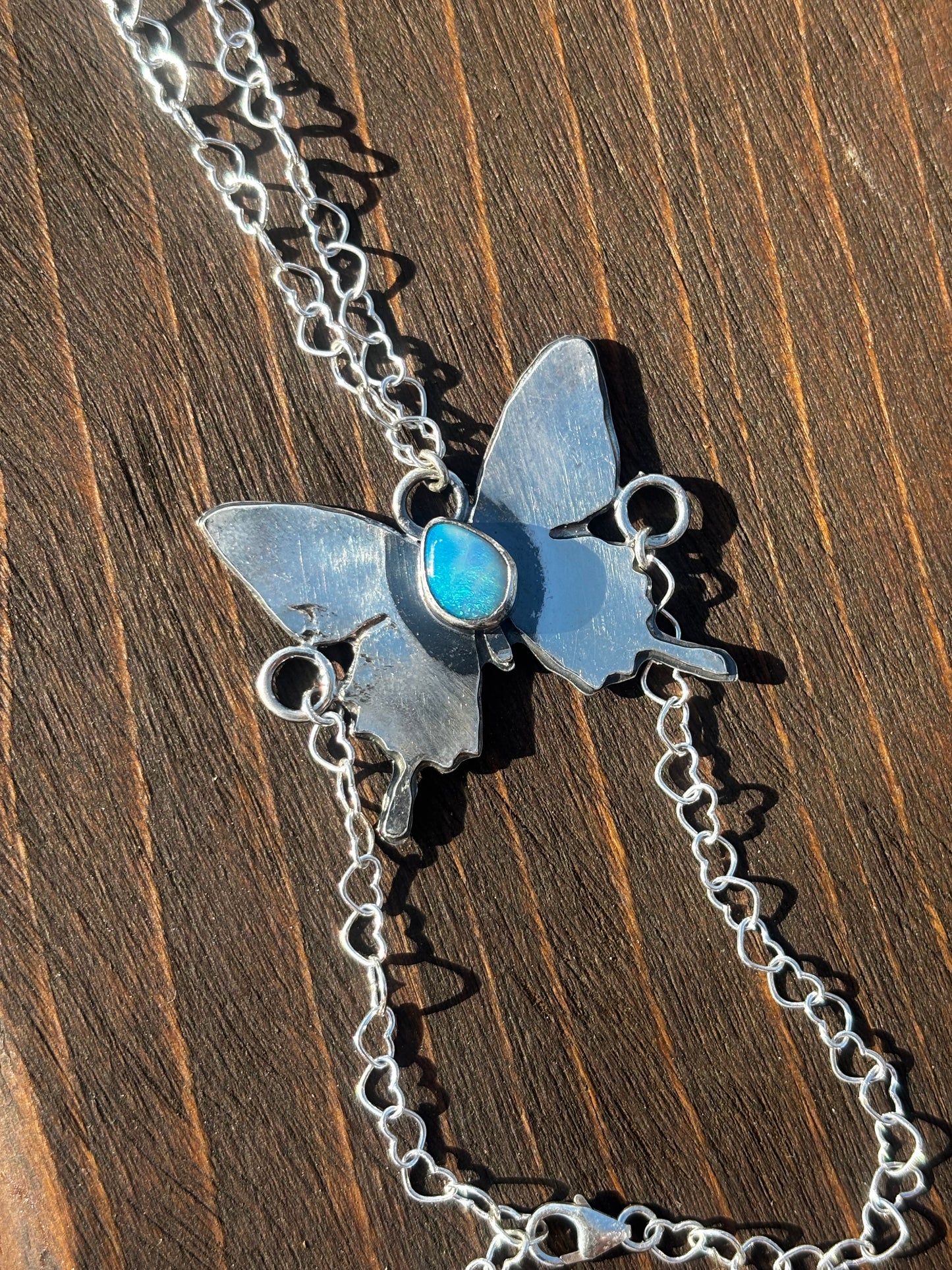 Australian Opal Butterfly Handchain