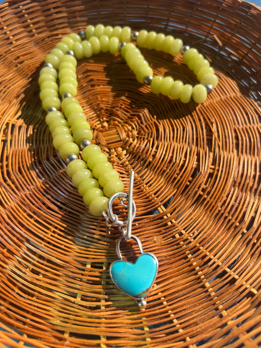Kingman Toggle necklace #2