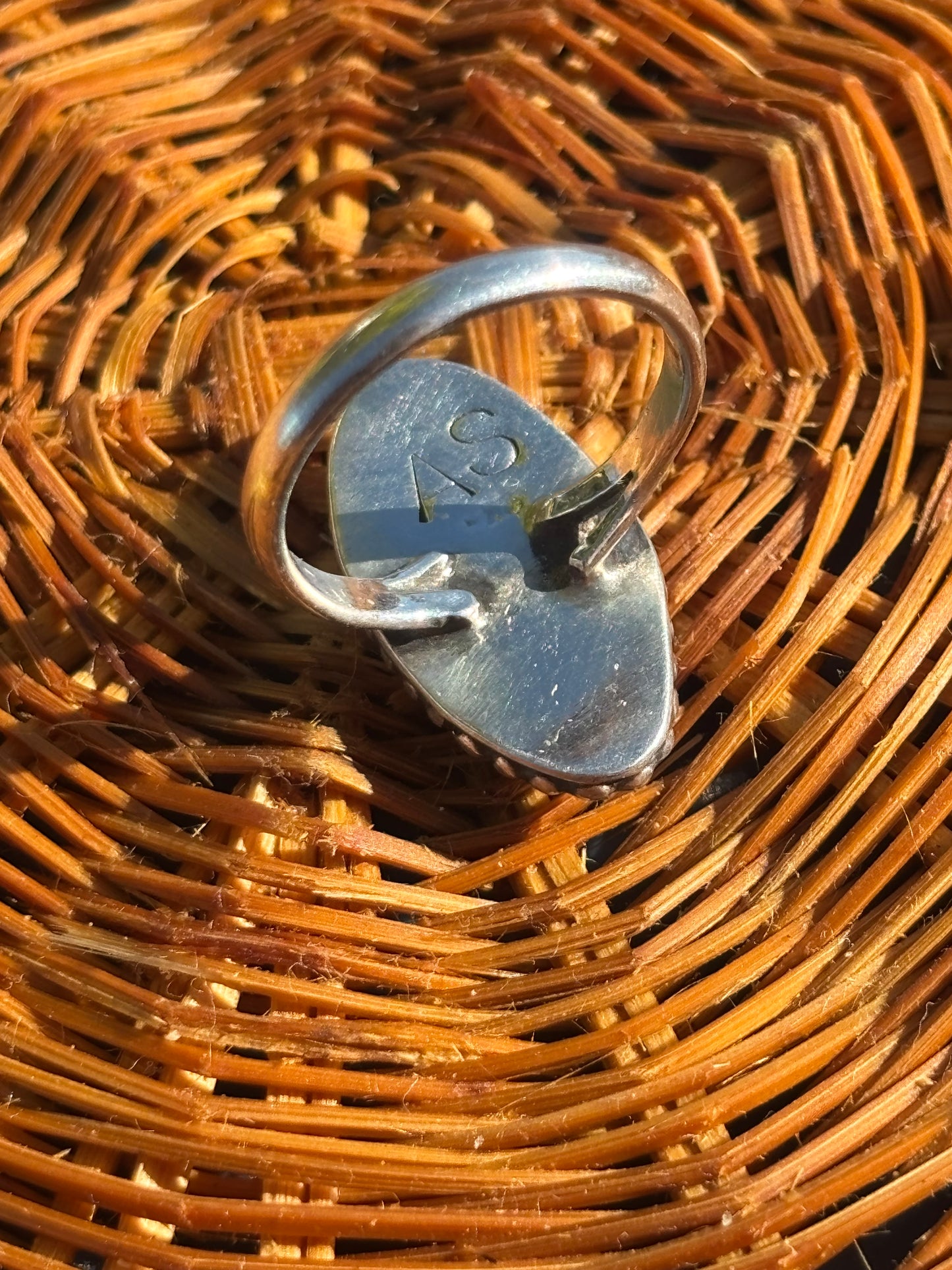 Fire Opal Marquis ring size 7