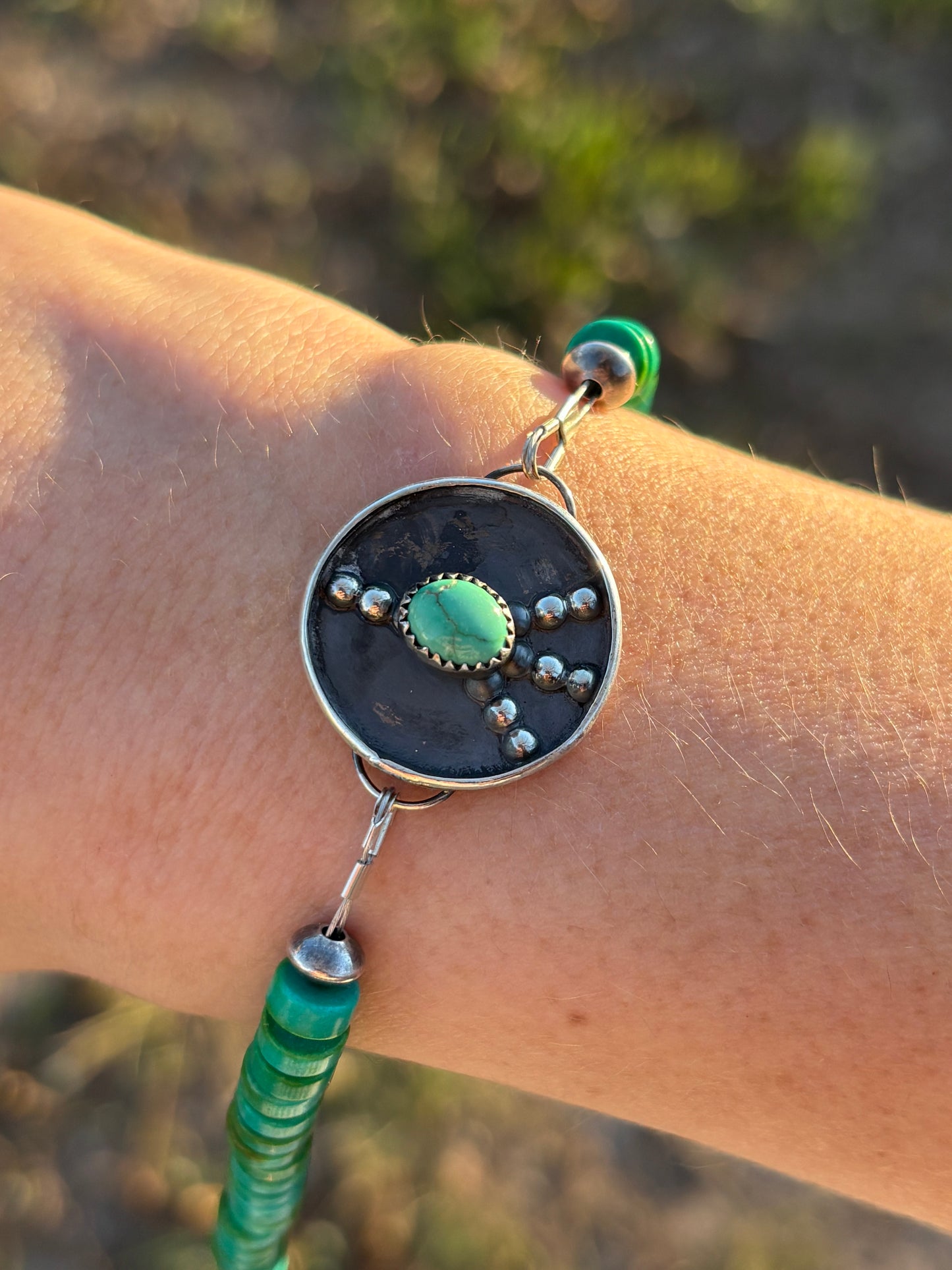 Verde valley peace sign bracelet