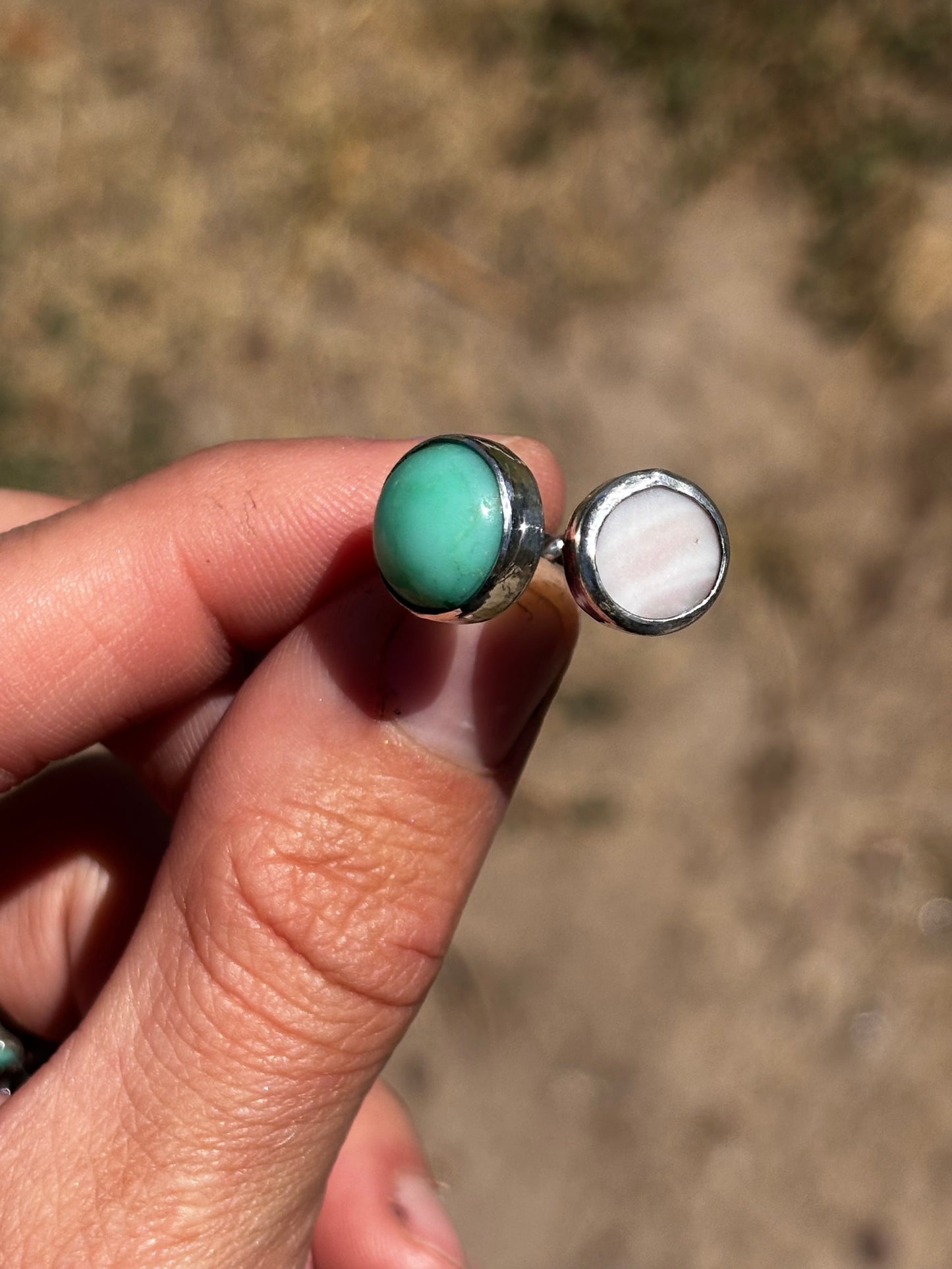 Two stone adjustable ring #2 5- 7.5