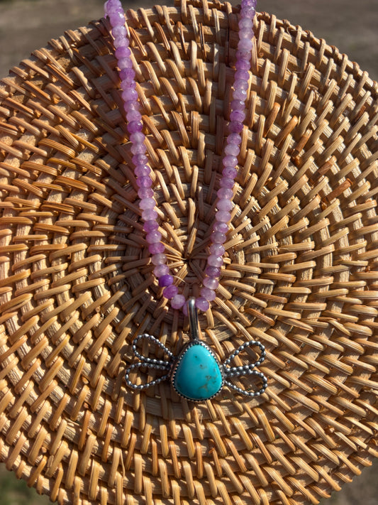 Sleeping beauty Stevie necklace
