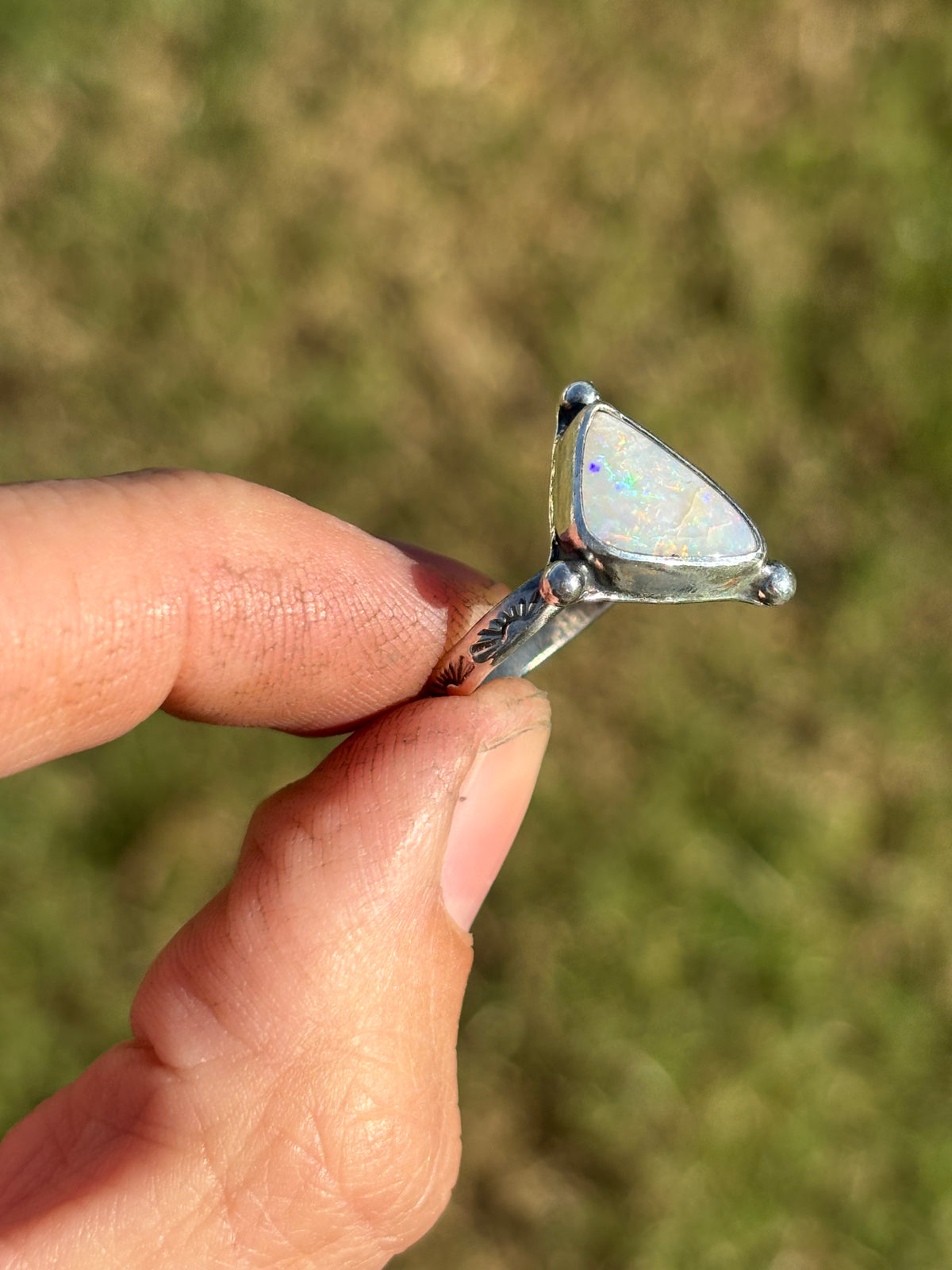 Lightning Ridge ring size 7