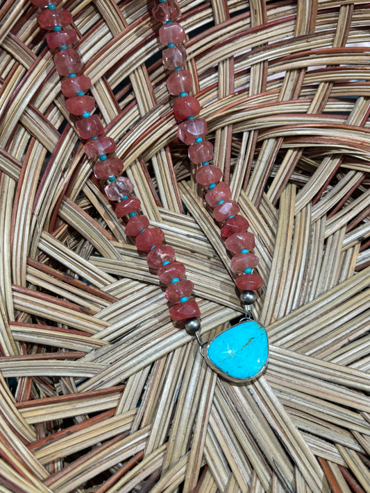 Sonoran beaded necklace