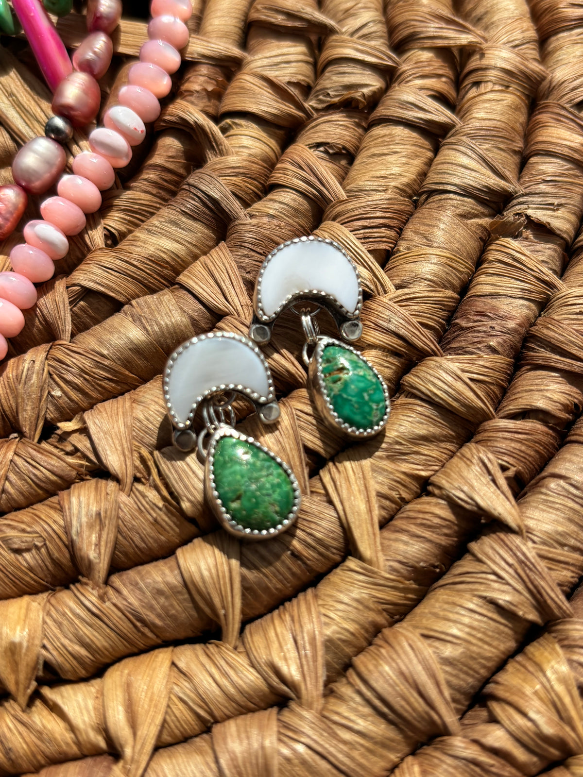Moon earrings *READ DESCRIPTION BEFORE BUYING*