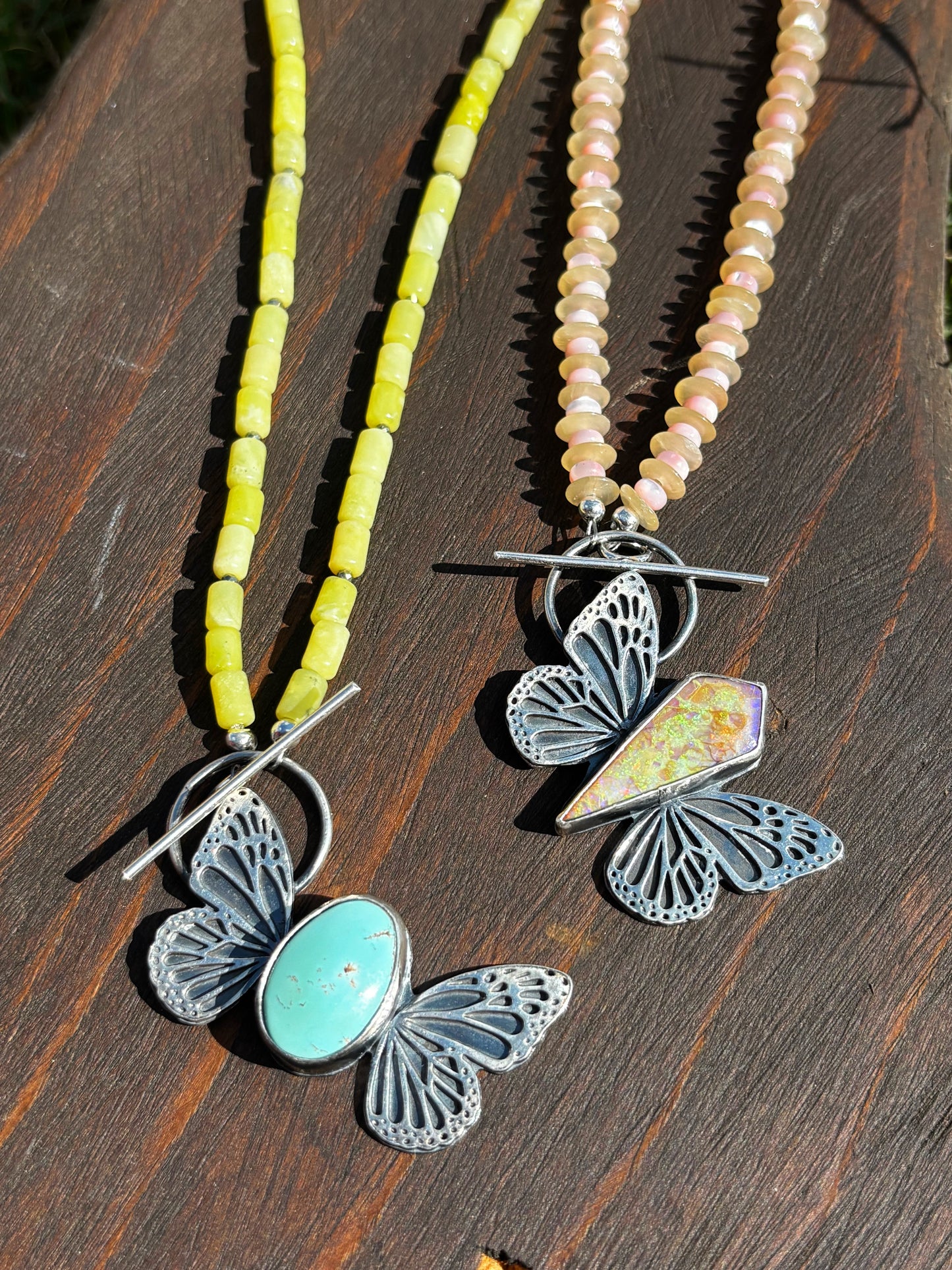 Royston Butterfly Toggle necklace