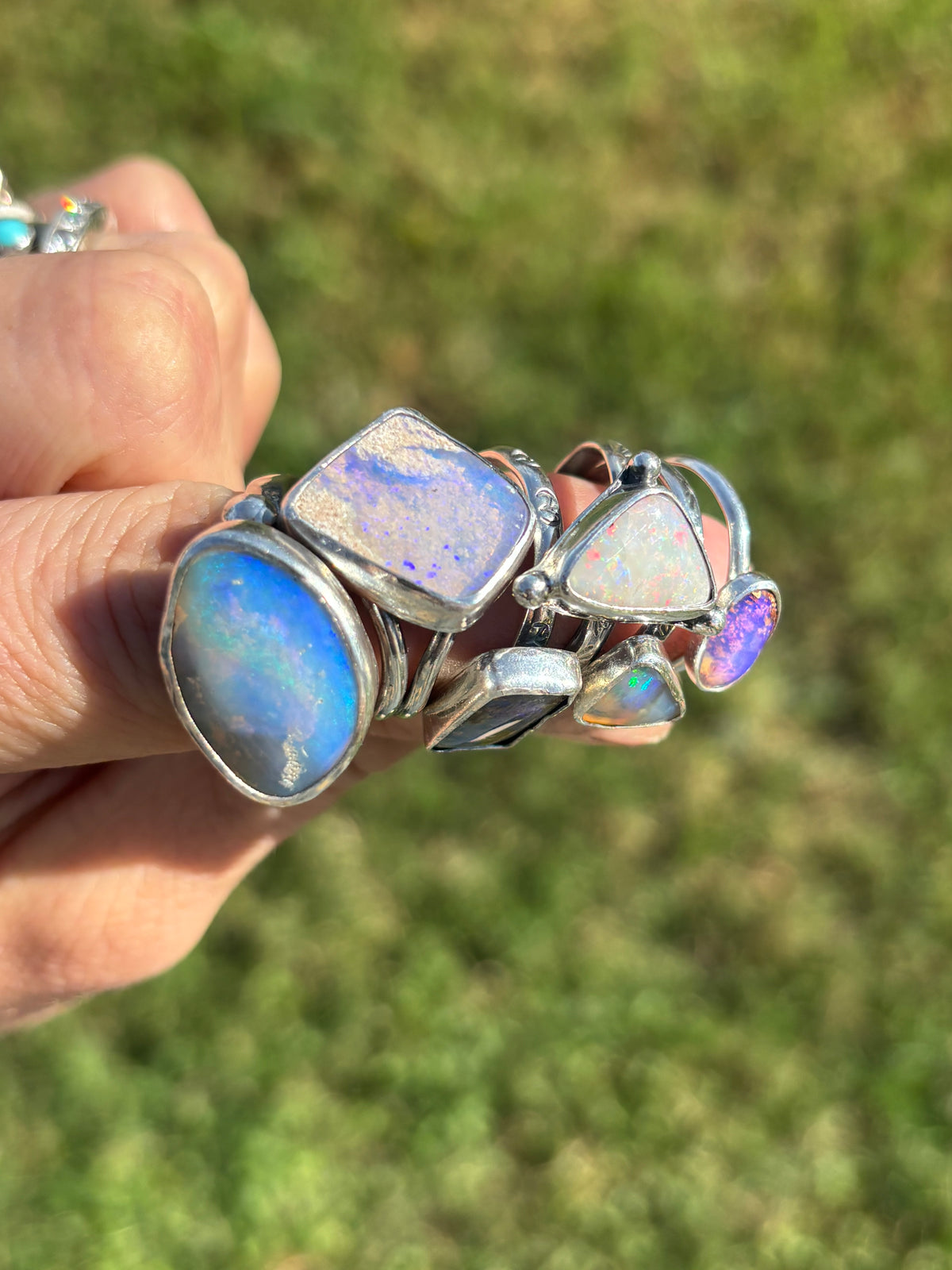 Lightning Ridge ring size 7