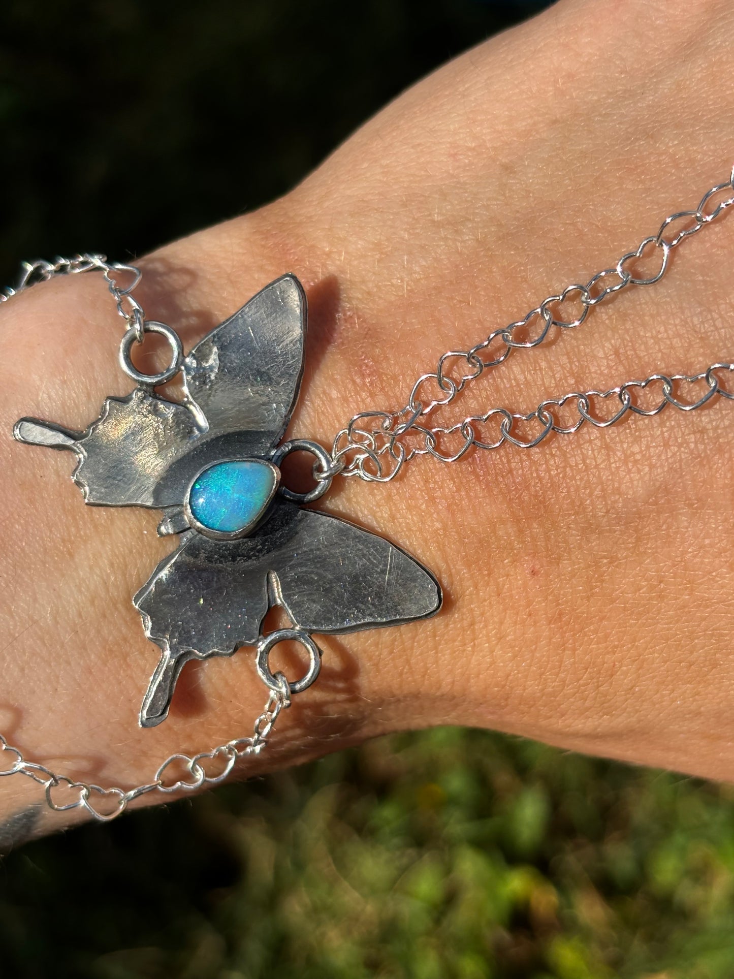 Emerald Valley Butterfly Handchain