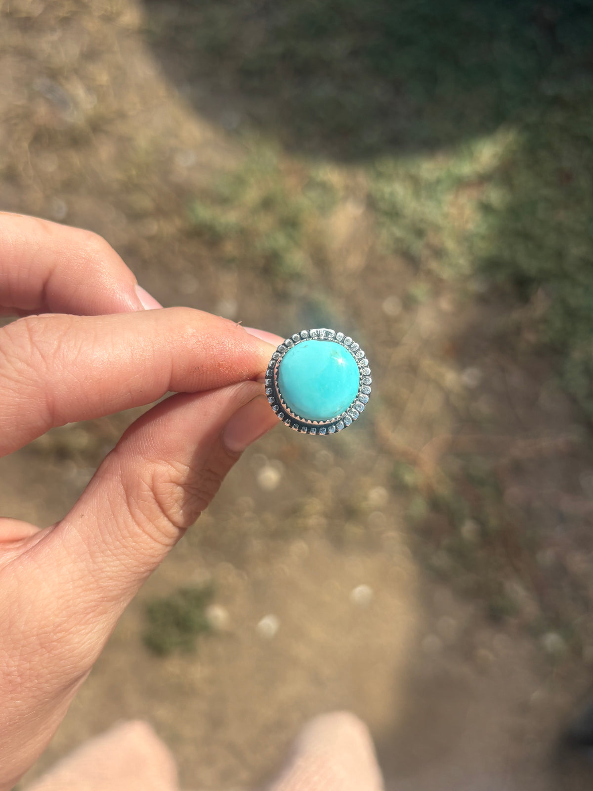 Kingman turquoise stacker size 8.5