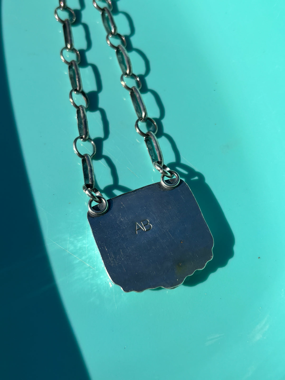 XL royston turquoise necklace