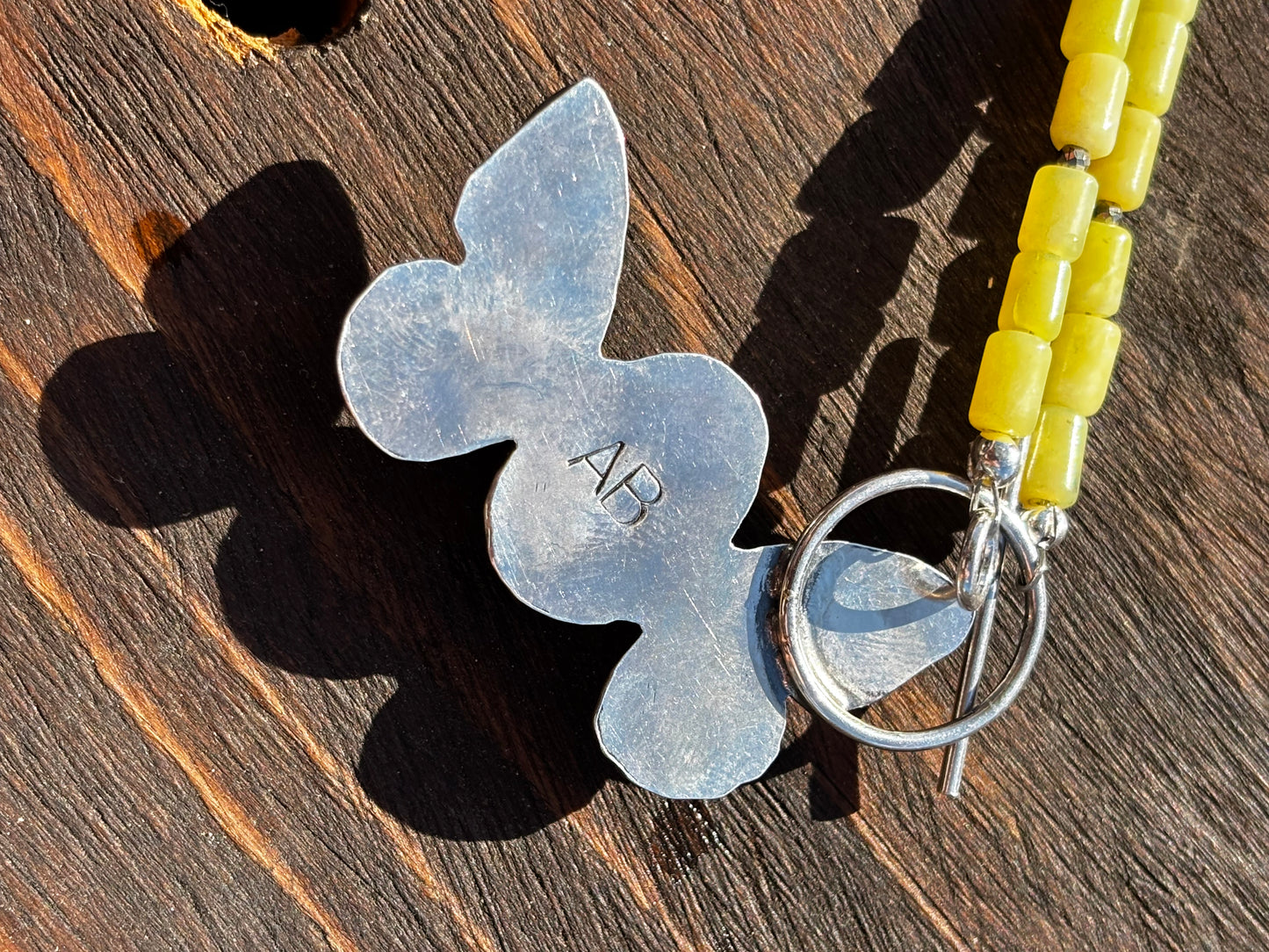 Royston Butterfly Toggle necklace