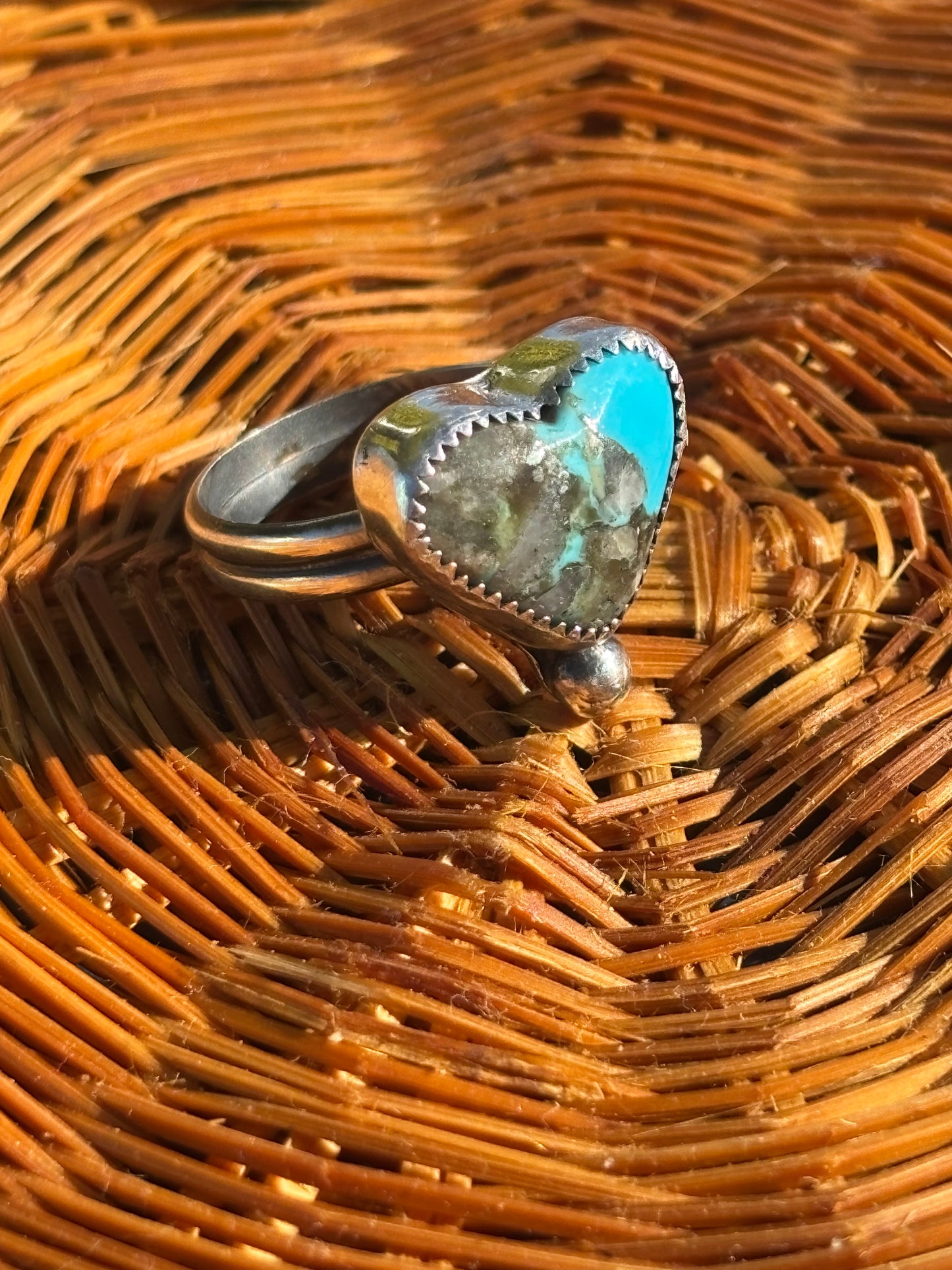 Kingman Heart Ring Size 8