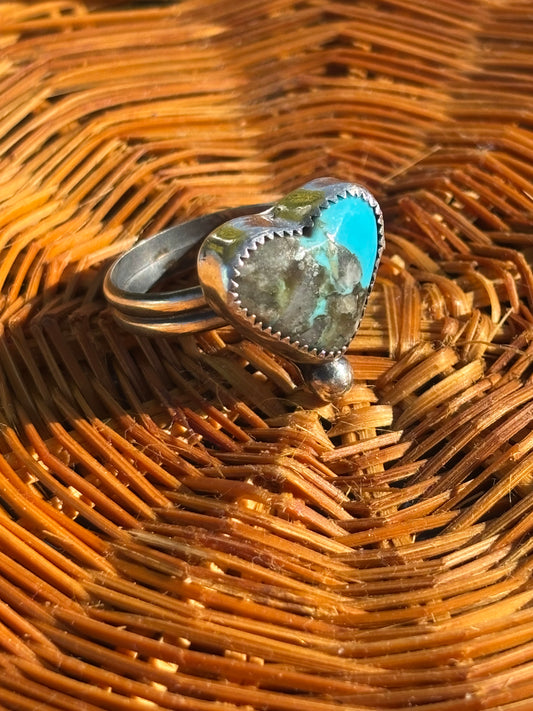 Kingman Heart Ring Size 8