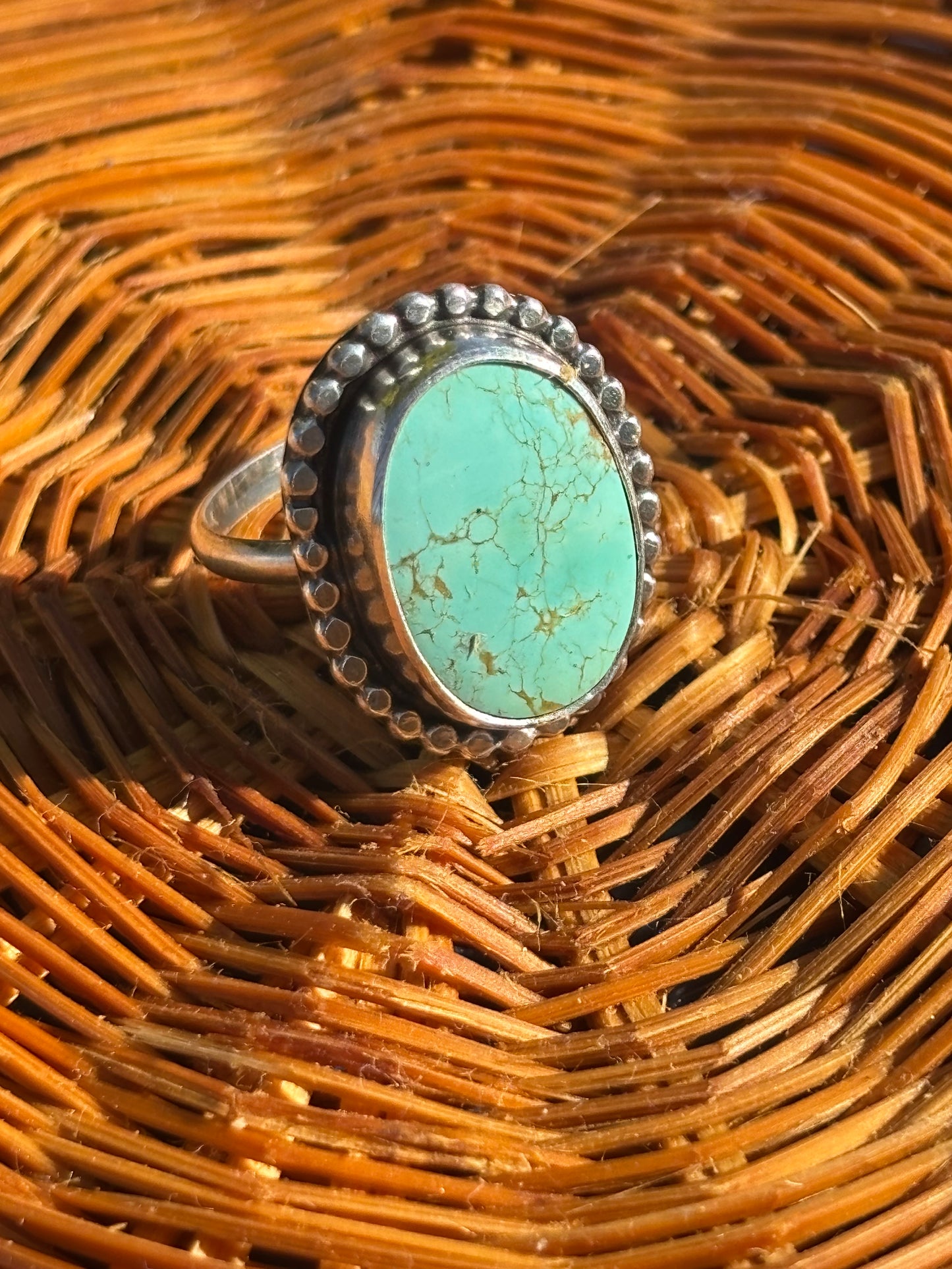 Royston Turquoise ring size 7