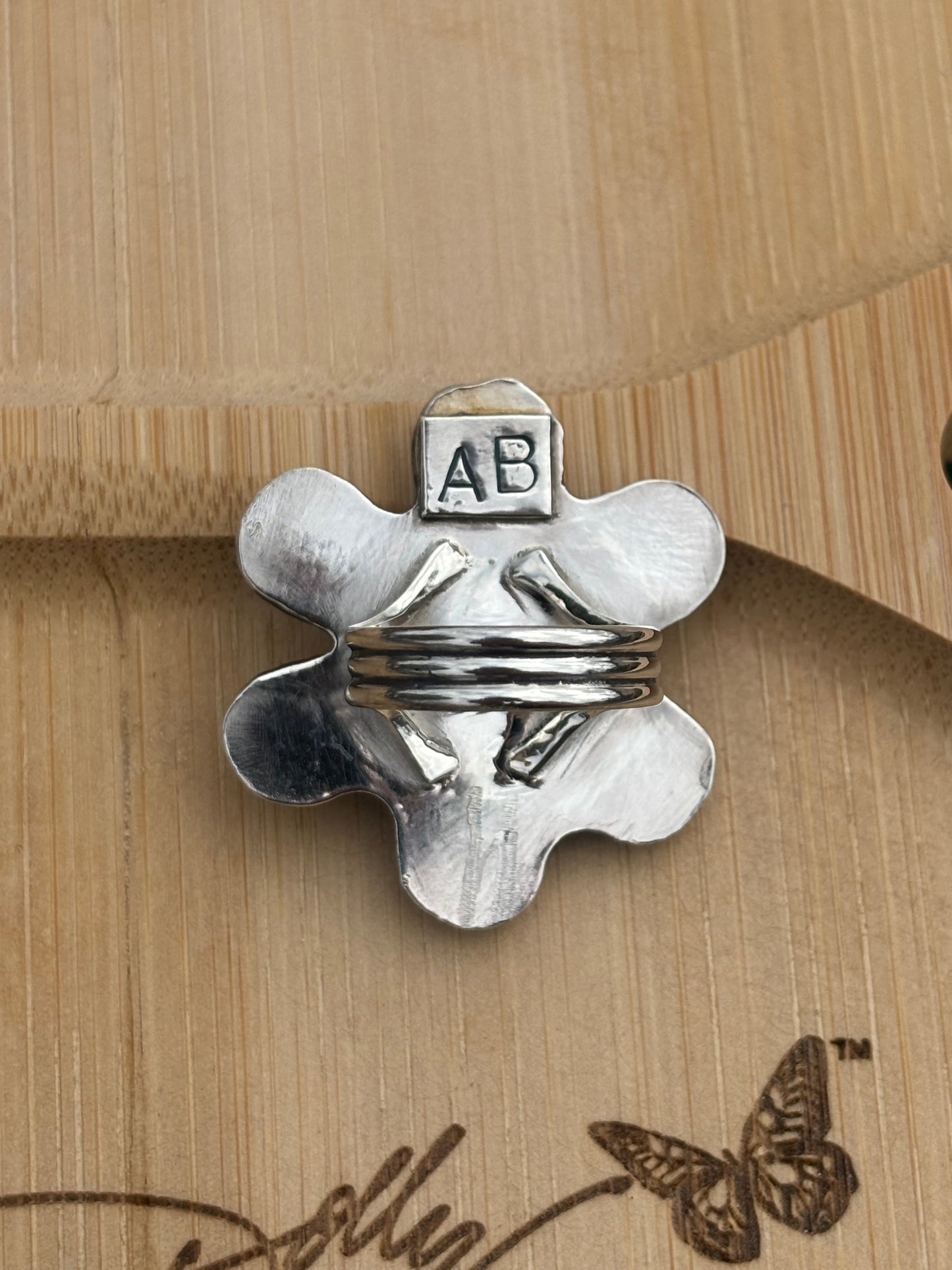 Concho Flower Ring size 6