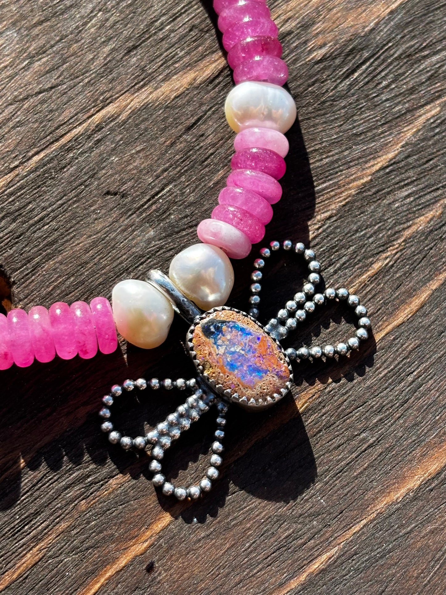 Australian Pipe Opal Stevie necklace