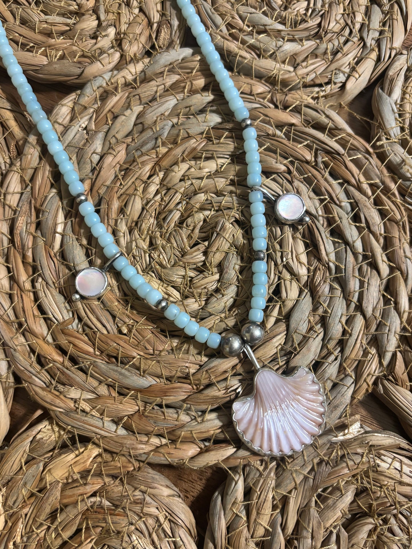 Seashell necklace