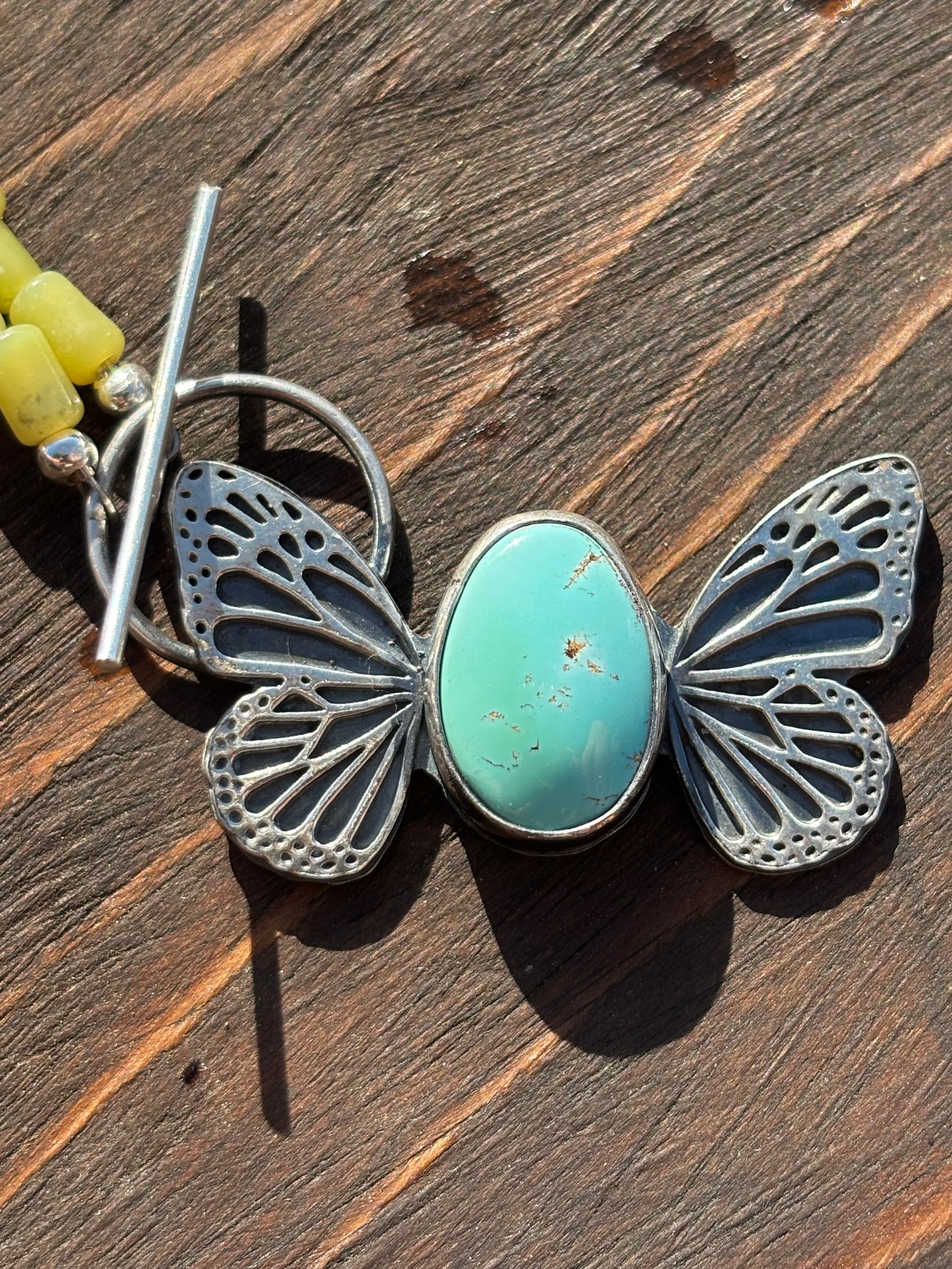 Royston Butterfly Toggle necklace